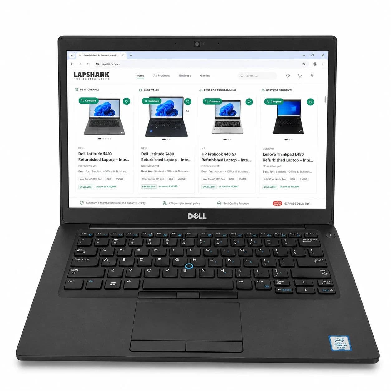 Dell Latitude 7490 Refurbished Laptop – Intel Core i5 8th Gen, 14" Display, Windows 11